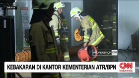 VIDEO: Kebakaran Gedung Kementerian ATR/BPN