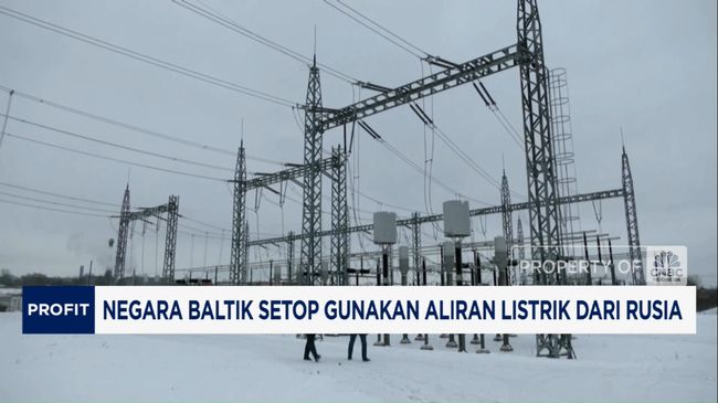 Negara Baltik Setop Gunakan Aliran Listrik Dari Rusia