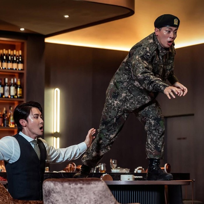 Cuplikan adegan di drama Korea Newtopia