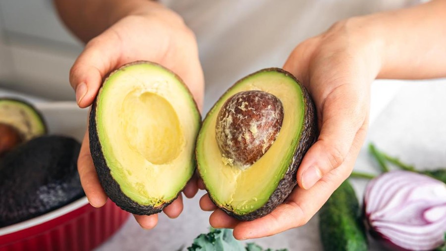 Ilustrasi alpukat resep es Ilustrasi alpukat resep es