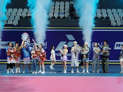 Lihat Momen Raffi Ahmad Cs Vs Park Eun Seok Cs di Lagi-lagi Tenis Internasional