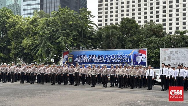 Polda Metro Jaya menggelar Operasi Keselamatan Jaya 2025 selama dua pekan, mulai Senin (10/2) hari ini hingga 23 Februari.