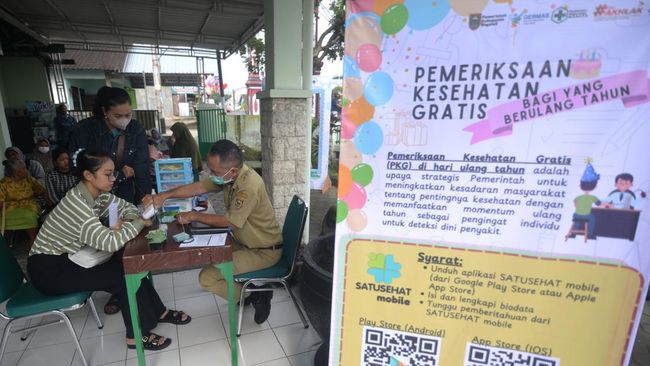 Rata-rata penyakit yang paling banyak teridentifikasi dalam program cek kesehatan gratis berkaitan dengan tingginya kadar gula darah dan tekanan darah.