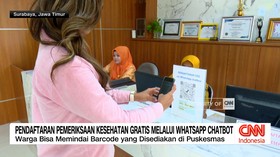 VIDEO:Pendaftaran Pemeriksaan Kesehatan Gratis Melalui Whatsapp Chatbo