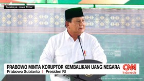 VIDEO: Prabowo Minta Koruptor Kembalikan Uang Negara