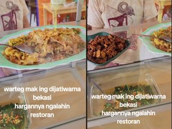 Pria Ini Kecewa Makan Nasi Telur di Warteg Harganya Rp 23 Ribu