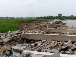Proyek Rp 40 M Bojonegoro Ambruk Belum Genap 2 Bulan Sempat Kena Efisiensi