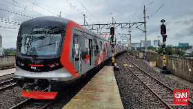 FOTO: Mengintip Uji Coba KRL Baru dari China