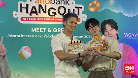 Wonwoo & Mingyu Tak Sabar Ketemu Carat Lagi di Allo Bank Hangout