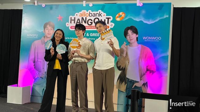 Wonwoo dan Mingyu Bicara soal Efisiensi Keuangan di Allo Bank Hangout