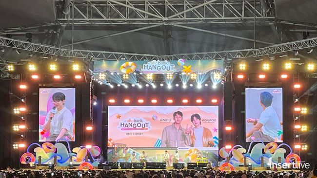 Wonwoo dan Mingyu SEVENTEEN Bagikan Momen Bahagia Tahun 2025 di Allo Bank Hangout