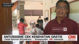 VIDEO: Antusiasme Cek Kesehatan Gratis di Bali