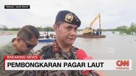 VIDEO: Pembongkaran Pagar Laut Bekasi