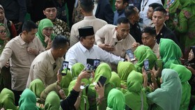 FOTO: Presiden Prabowo Hadiri Kongres XVIII Muslimat NU