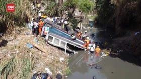VIDEO: Kecelakaan Bus di Guatemala, 51 Orang Meninggal Dunia
