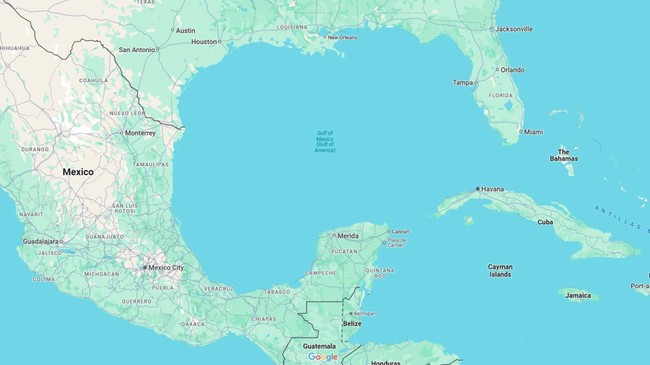 Teluk Meksiko kembali menjadi sorotan usai Google mengikuti perintah Presiden Amerika Serikat Donald Trump mengganti nama jadi Teluk Amerika.