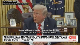 VIDEO: Trump Usulkan Gencatan Senjata Hamas-Israel Dibatalkan