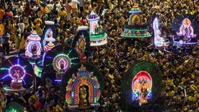 FOTO: Perayaan Thaipusam oleh Umat Hindu Malaysia