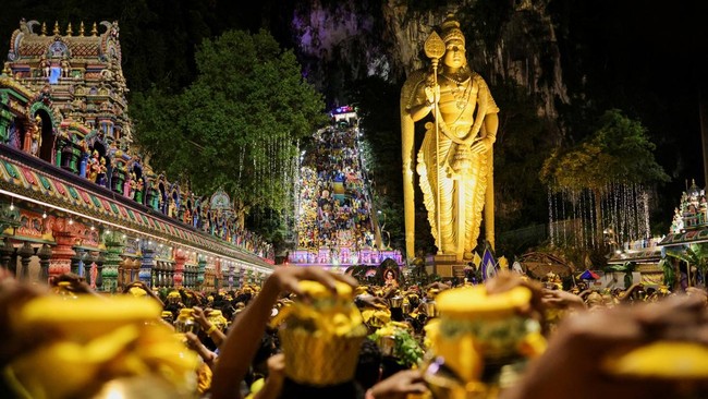 FOTO: Perayaan Thaipusam oleh Umat Hindu Malaysia