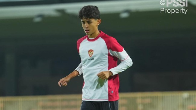 Welber Jardim saat latihan Timnas Indonesia U-20 jelang Piala Asia U-20 2025 di Shenzhen, China. (PSSI)