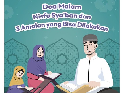 Doa Malam Nisfu Sya'ban & 3 Amalan yang Bisa Dilakukan