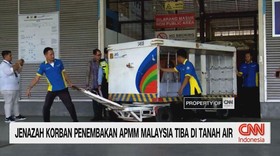 VIDEO: Jenazah Korban Penembakan APMM Malaysia Tiba di Tanah Air
