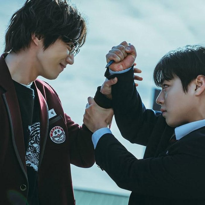Potret Park Ji Hoon dan Lee Jun Young di Weak Hero Class 2/ Foto: instagram.com/netflixkr