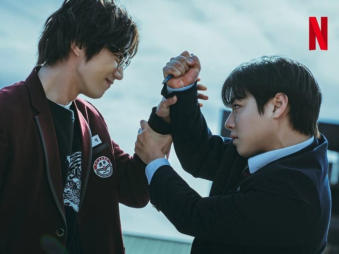 Potret Park Ji Hoon dan Lee Jun Young di Weak Hero Class 2/ Foto: instagram.com/netflixkr