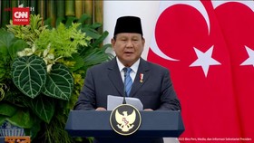 VIDEO: Prabowo Tegaskan RI dan Turki Kompak Dukung Palestina Merdeka