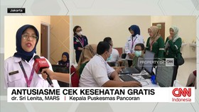 VIDEO: Antusiasme Cek Kesehatan Gratis di Jakarta