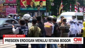 VIDEO: Presiden Erdogan Menuju Istana Bogor