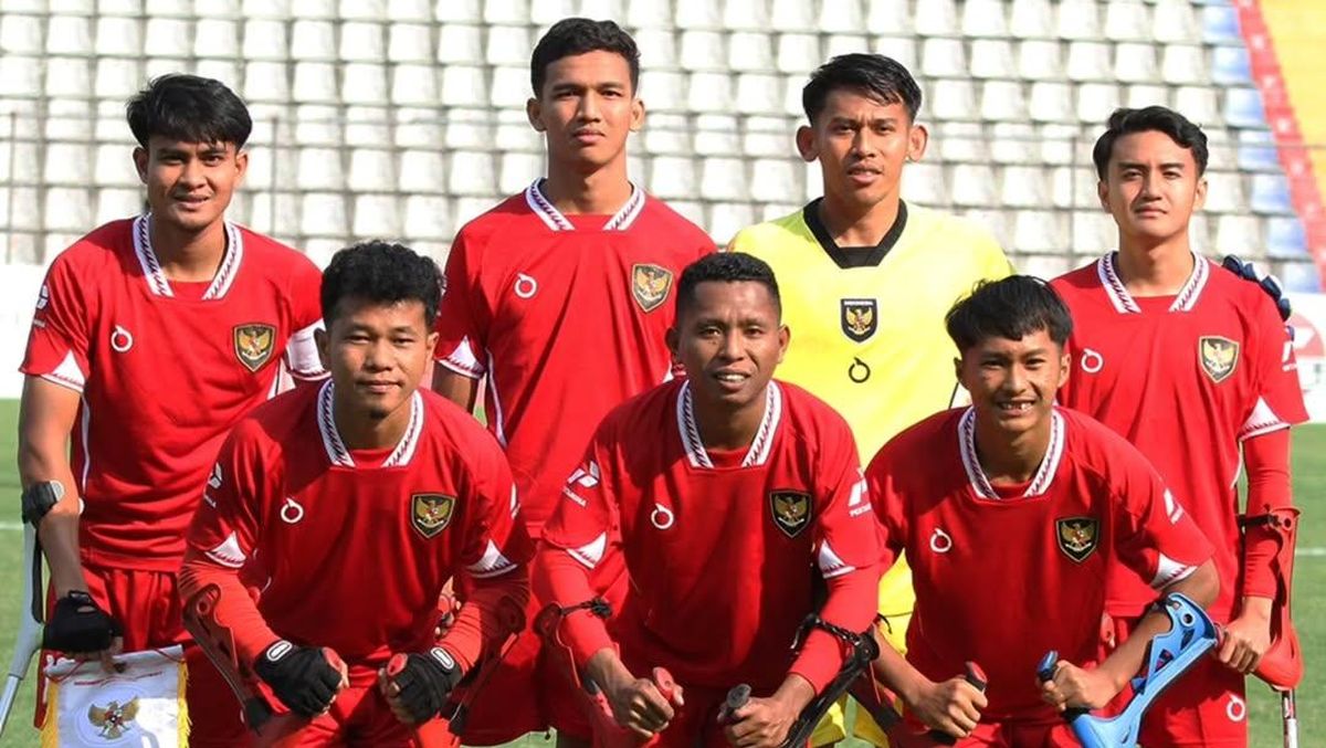 Timnas Amputasi Indonesia Runner Up Piala Asia 2025