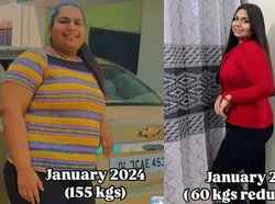 Keren! Wanita Ini Sukses Turun BB 60 Kg dalam 1 Tahun