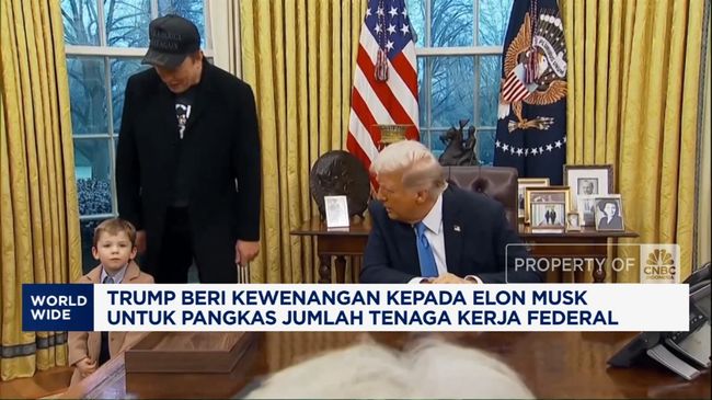 Trump Beri Mandat Elon Musk Pangkas Jumlah Tenaga Kerja Federal