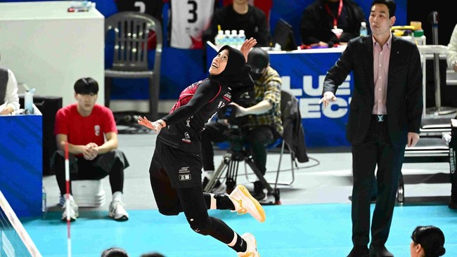 Red Sparks naik ke peringkat kedua klasemen Liga Voli Korea usai mengalahkan GS Caltex 3-0 (25-23, 25-23, 25-12).