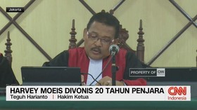 VIDEO: Harvey Moeis Divonis 20 Tahun Penjara