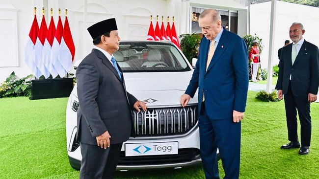 KPK menunggu laporan dari Presiden RI Prabowo Subianto mengenai hadiah mobil listrik Togg 10X pemberian Presiden Turki Recep Tayyip Erdogan.