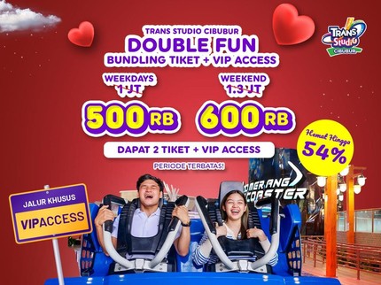 Promo Spesial Valentine, Ajak Keluarga Main ke Trans Studio Cibubur Yuk Bunda