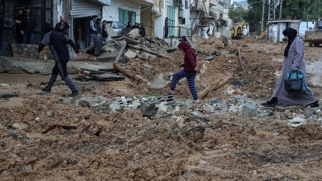 FOTO: Tepi Barat Porak-poranda usai Operasi Mematikan Israel
