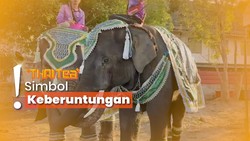 img-title Nikah Massal Jadi Tradisi Valentine di Thailand, Naik ke Atas Gajah
