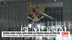VIDEO: Efisiensi, KY Hanya Mampu Gaji Pegawai Hingga Oktober 2025