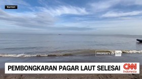 VIDEO: Pembongkaran Pagar Laut Selesai