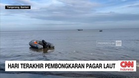 VIDEO: Hari Terakhir Pembongkaran Pagar Laut