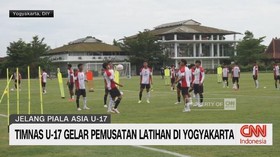 Timnas U-17 Gelar Pemusatan Latihan di Yogyakarta