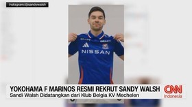 VIDEO: Yokohama F. Marinos Resmi Rekrut Sandy Walsh