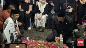 AHY di Depan Makam Renville Antonio: Salah Satu Kader Terbaik Demokrat