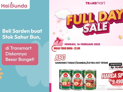 Beli Sarden buat Stok Sahur Bun, di Transmart Diskonnya Besar Banget!