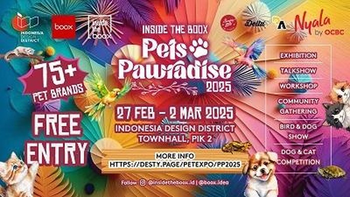 Pet Expo terbesar di Jakarta Yang Dirancang Khusus Untuk Memanjakan Para Pecinta Hewan Peliharaan Dengan Berbagai Kegiatan Menarik Yang Tidak Boleh Dilewatkan