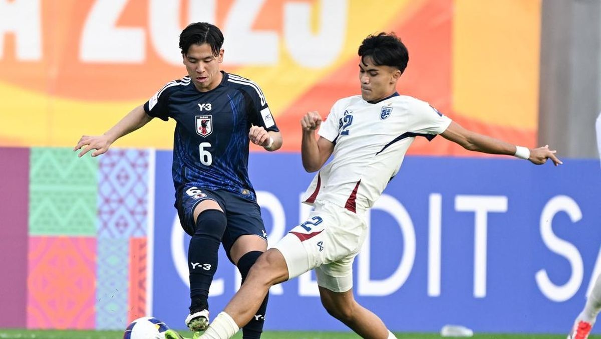 Hasil Piala Asia U-20: Jepang Hajar Thailand 3-0