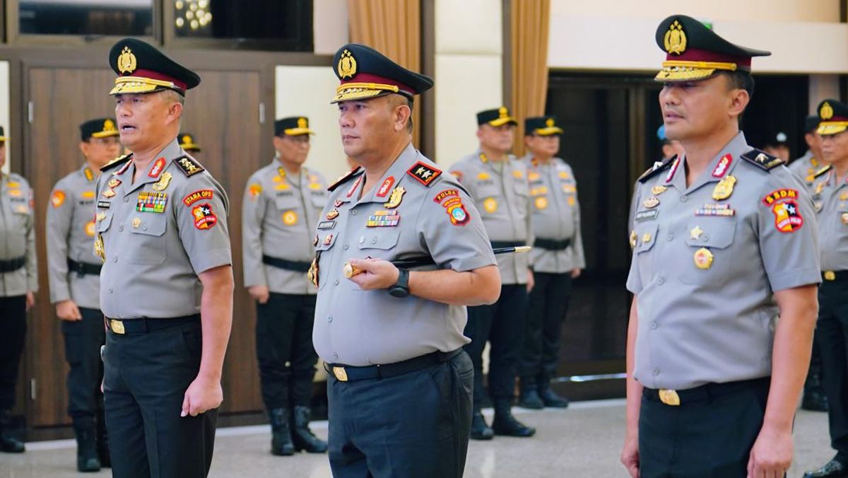 22 Perwira Tinggi Polri Resmi Naik Pangkat, Ada Jenderal Bintang Tiga